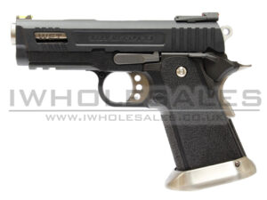 WE HI-CAPA 3.8 Velociraptor GBB Pistol (Black Silde)