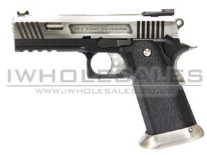 WE HI-CAPA 4.3 Allosaurus GBB Pistol (Silver Silde)
