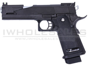 WE 5.1 Dragon Gas Blowback Pistol (Black)