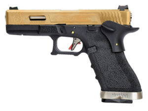 WE 17 Series Titanium Gold Gas Blowback Pistol