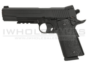 KWC 1911 Co2 Pistol (Non-Blowback - Full Metal - Black - KWC-KC-42ZDHN)