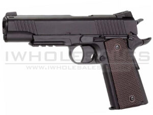 KWC 1911 Co2 Pistol (Non-Blowback - Full Metal - Slide - Black - KWC-KC-40DHN)