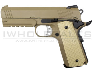 WE Desert Warrior 4.3 GBB Pistol (Tan)