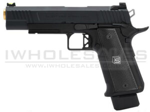 Salient Arms International by EMG 2011 DS 5.1 Gas Pistol (Gold Barrel - Black - 5.1)
