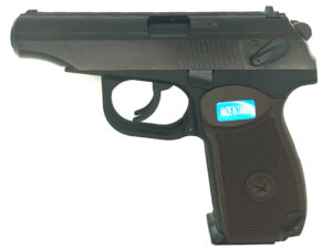 WE Double Barrel Makarov (Gas Blowback Pistol - Black)