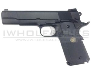 WE 1911 MEU Gas Blowback Pistol (Full Metal - Black)