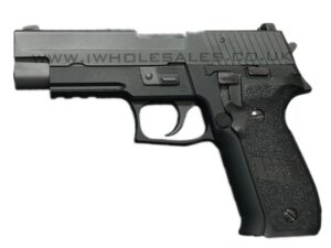 WE 226 Series Gas Blowback Pistol (with Under Rail - Black)