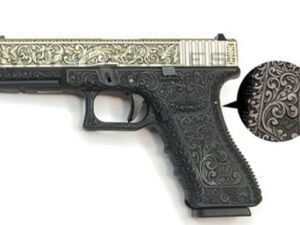 WE 17 Series Gen 3 Gas Blowback Pistol (Ivory Etched)