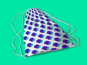 Divi Engine String Bag (Small Logos)