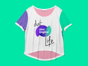 Dat Divi Engine Life Crop-top (3-Tone)