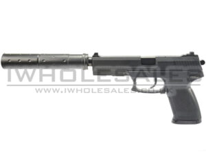 HFC 23 Socom Gas Pistol with Silencer (Black - GGH-0302)