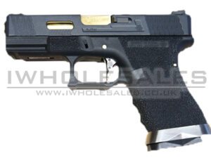 WE Custom Pistol BK (Black Slide and Gold Barrel)