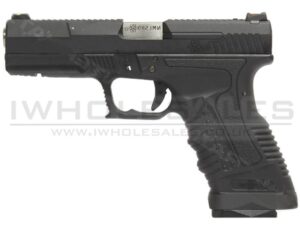 WE GP1799 GBB Pistol (T5 - Black - Silver Barrel - Metal Slide)