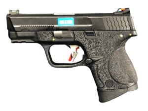 WE BB Force Series - Compact (Black Slide - Silver Barrel - Black Frame)